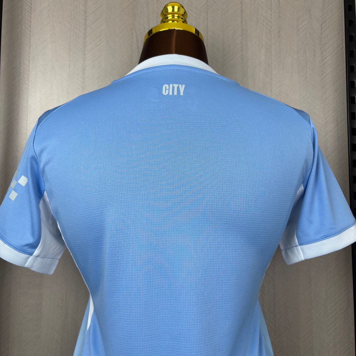 Camisa Feminina do Manchester City Home 2026/27 Torcedor
