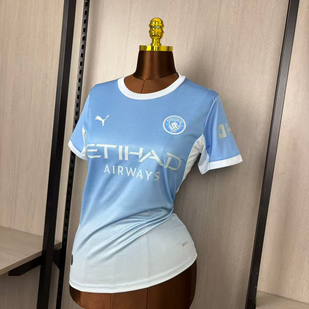 Camisa Feminina do Manchester City Home 2026/27 Torcedor