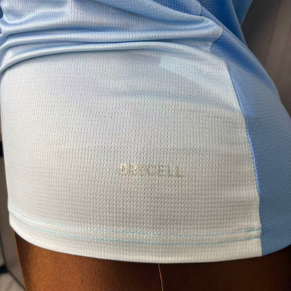 Camisa Feminina do Manchester City Home 2026/27 Torcedor