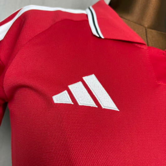 Camisa Feminina do Manchester United Home 2026/27 Torcedor