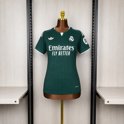 Camisa Feminina do Real Madrid Away 2026/27 Torcedor