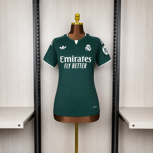 Camisa Feminina do Real Madrid Away 2026/27 Torcedor