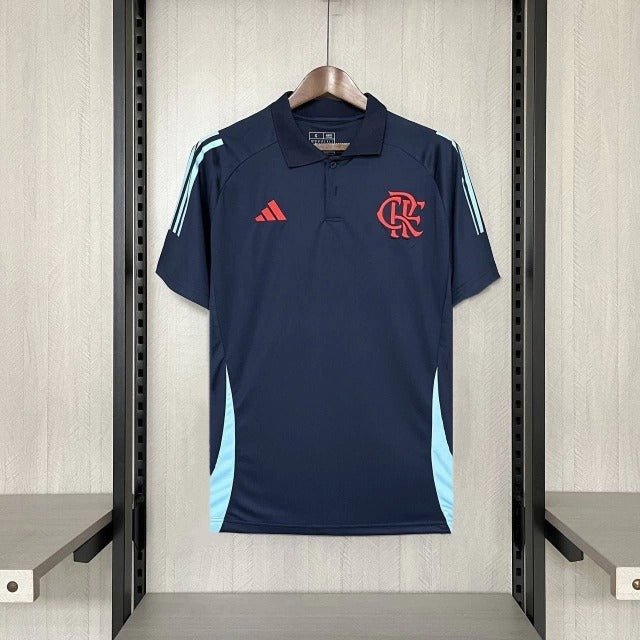 Camisa Flamengo Gola Polo 2025 Adidas - Azul Marinho - DA Sports Oficial