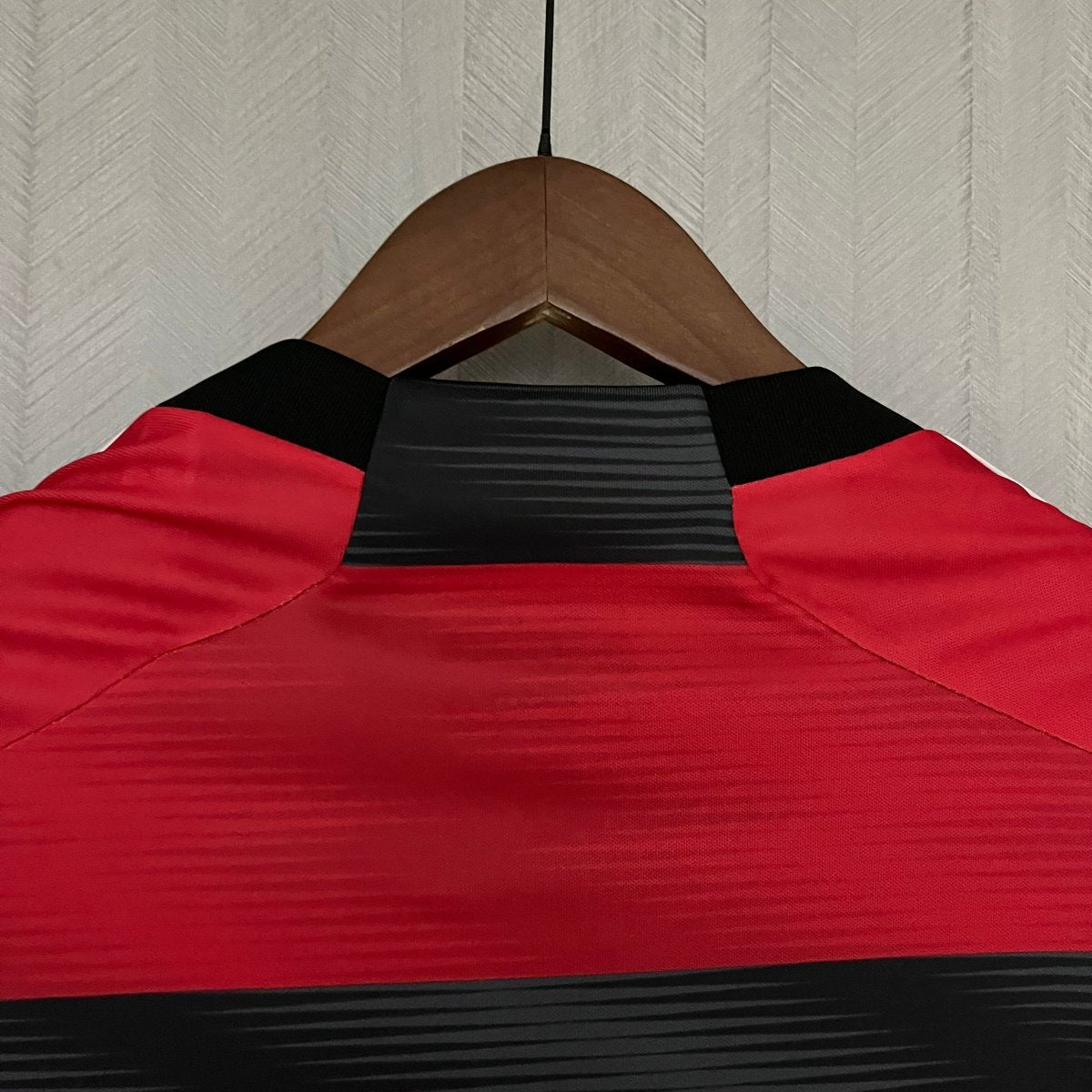 Camisa Flamengo I 23/24 s/n° Torcedor Adidas Masculina - Vermelho+Preto - DA Sports Oficial