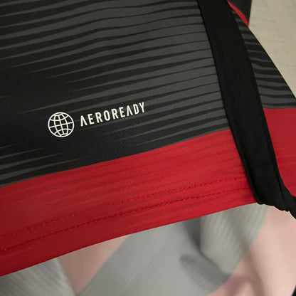 Camisa Flamengo I 23/24 s/n° Torcedor Adidas Masculina - Vermelho+Preto - DA Sports Oficial