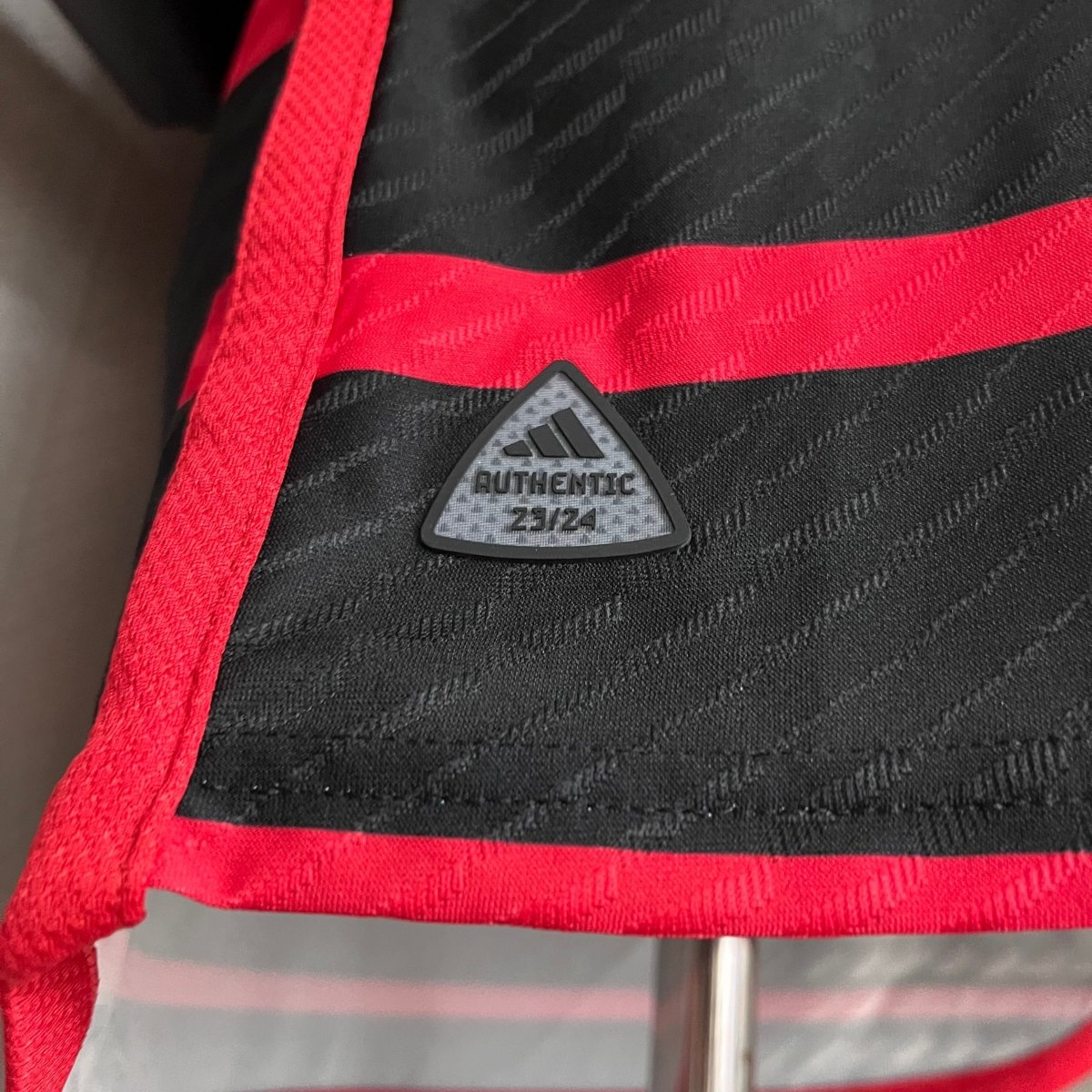 Camisa Flamengo I 24/25 s/n° Jogador Adidas Masculina - Vermelho+Preto - DA Sports Oficial