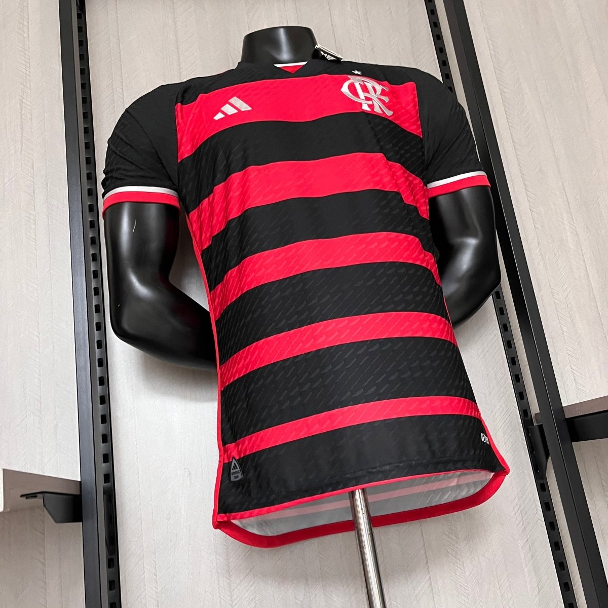 Camisa Flamengo I 24/25 s/n° Jogador Adidas Masculina - Vermelho+Preto - DA Sports Oficial