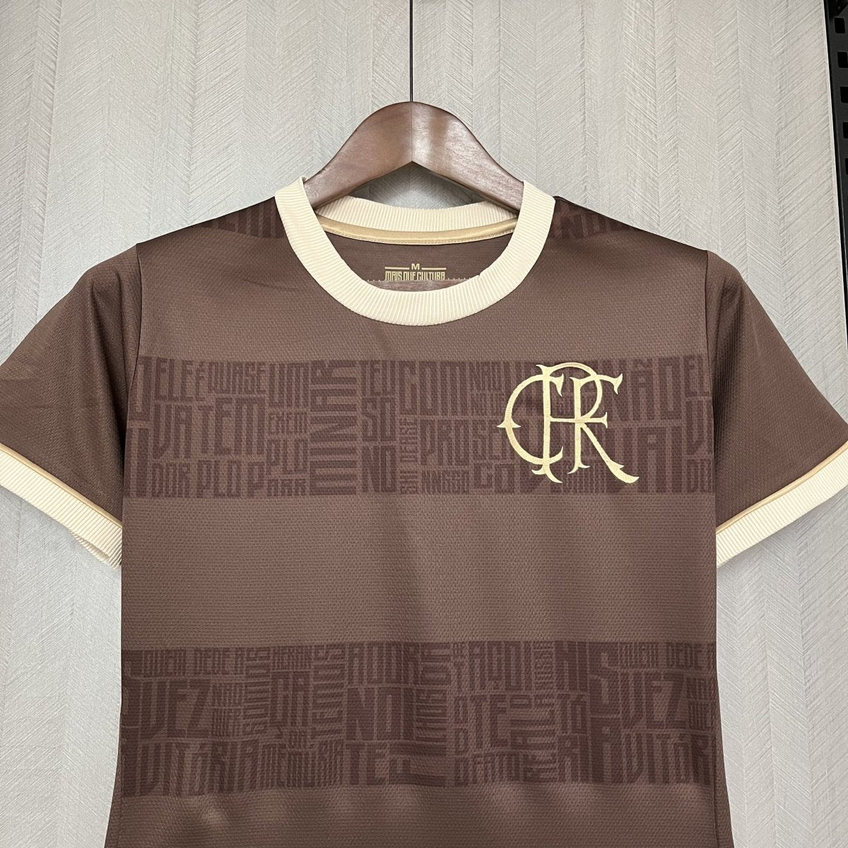 Camisa Flamengo Identidade - Marrom - (Feminina) - DA Sports Oficial