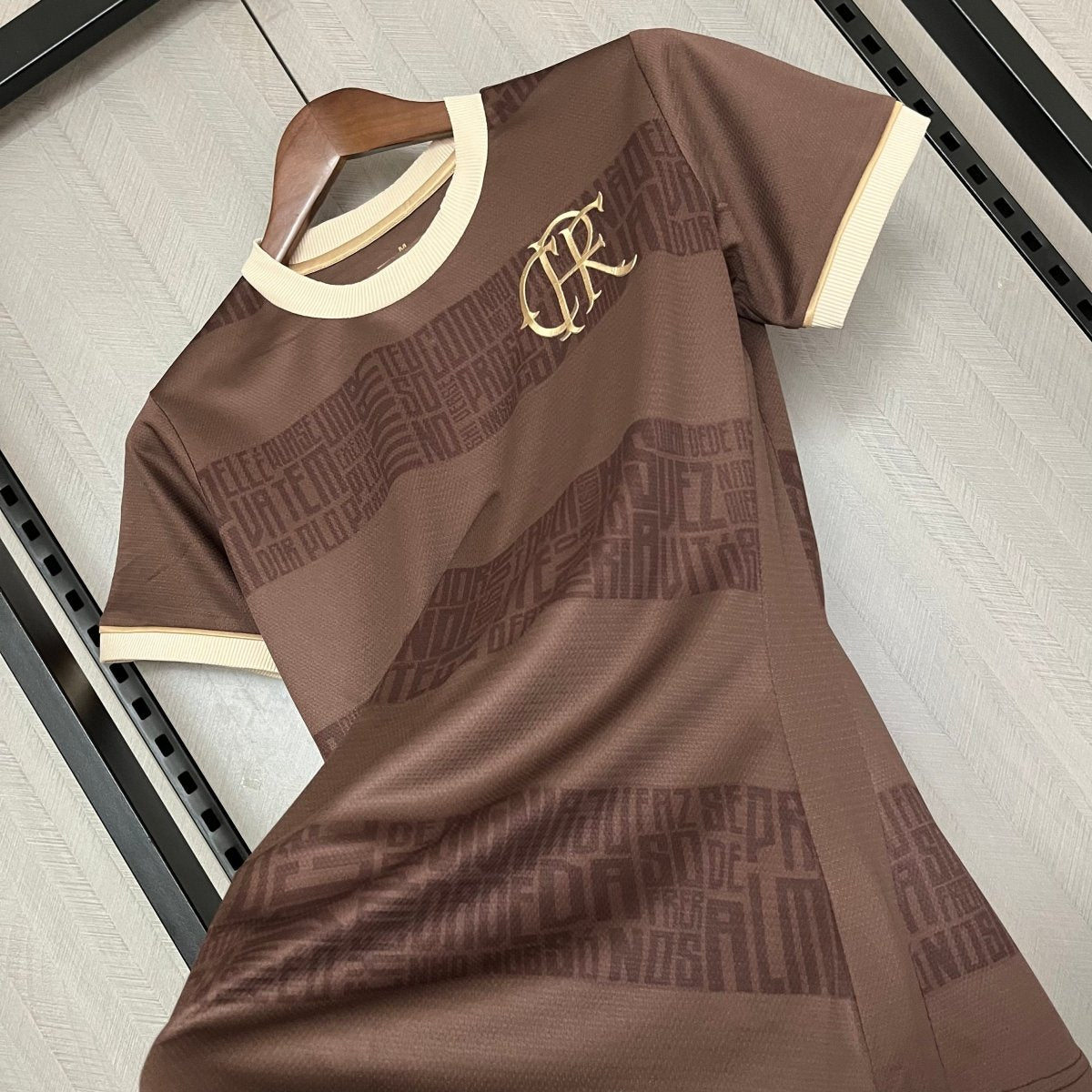 Camisa Flamengo Identidade - Marrom - (Feminina) - DA Sports Oficial