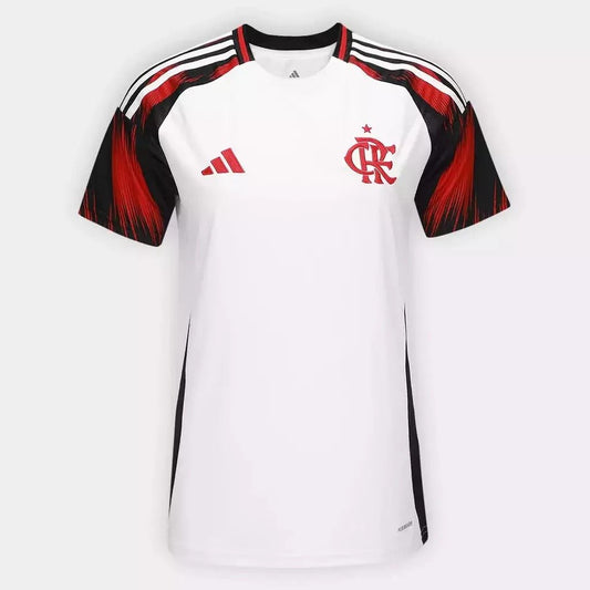 Camisa Flamengo II 2025 - Branca - (Feminina) - DA Sports Oficial