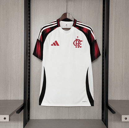 Camisa Flamengo II 2025/26 Torcedor Adidas Masculina - Branco - DA Sports Oficial