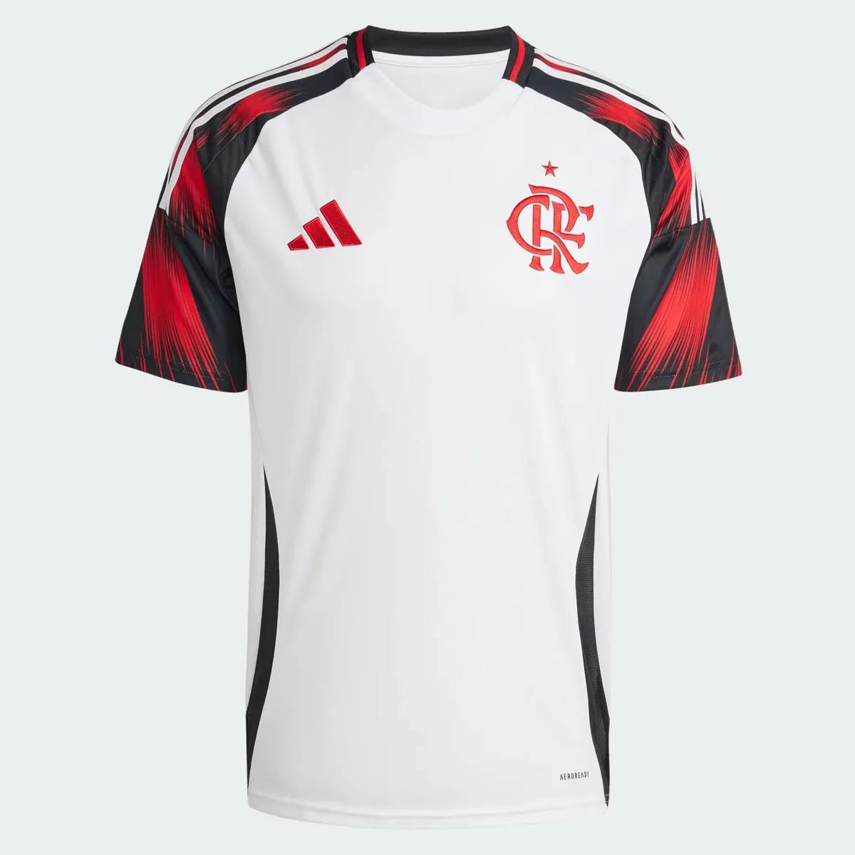 Camisa Flamengo II 2025/26 Torcedor Adidas Masculina - Branco - DA Sports Oficial