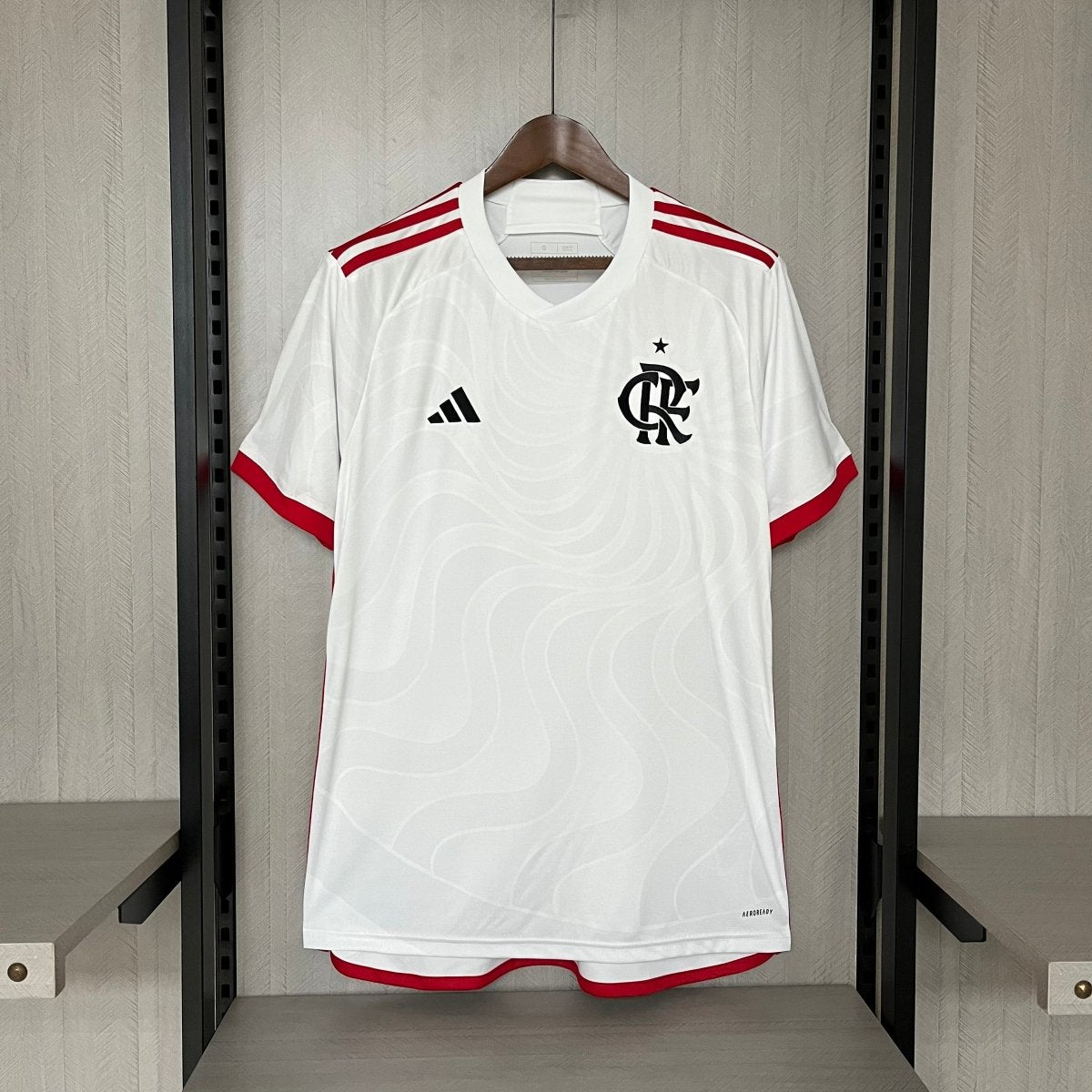 Camisa Flamengo II 24/25 s/n° Torcedor Adidas Masculina - Branco - DA Sports Oficial