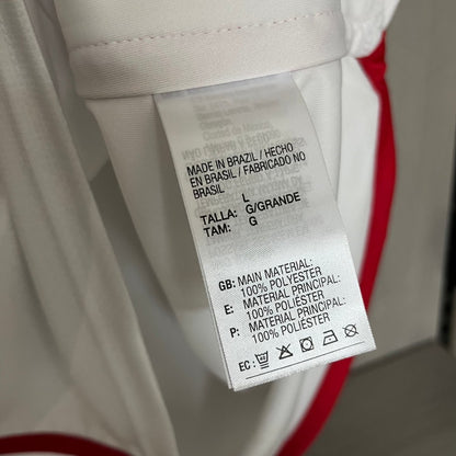 Camisa Flamengo II 24/25 s/n° Torcedor Adidas Masculina - Branco - DA Sports Oficial