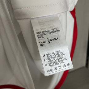 Camisa Flamengo II 24/25 s/n° Torcedor Adidas Masculina - Branco - DA Sports Oficial