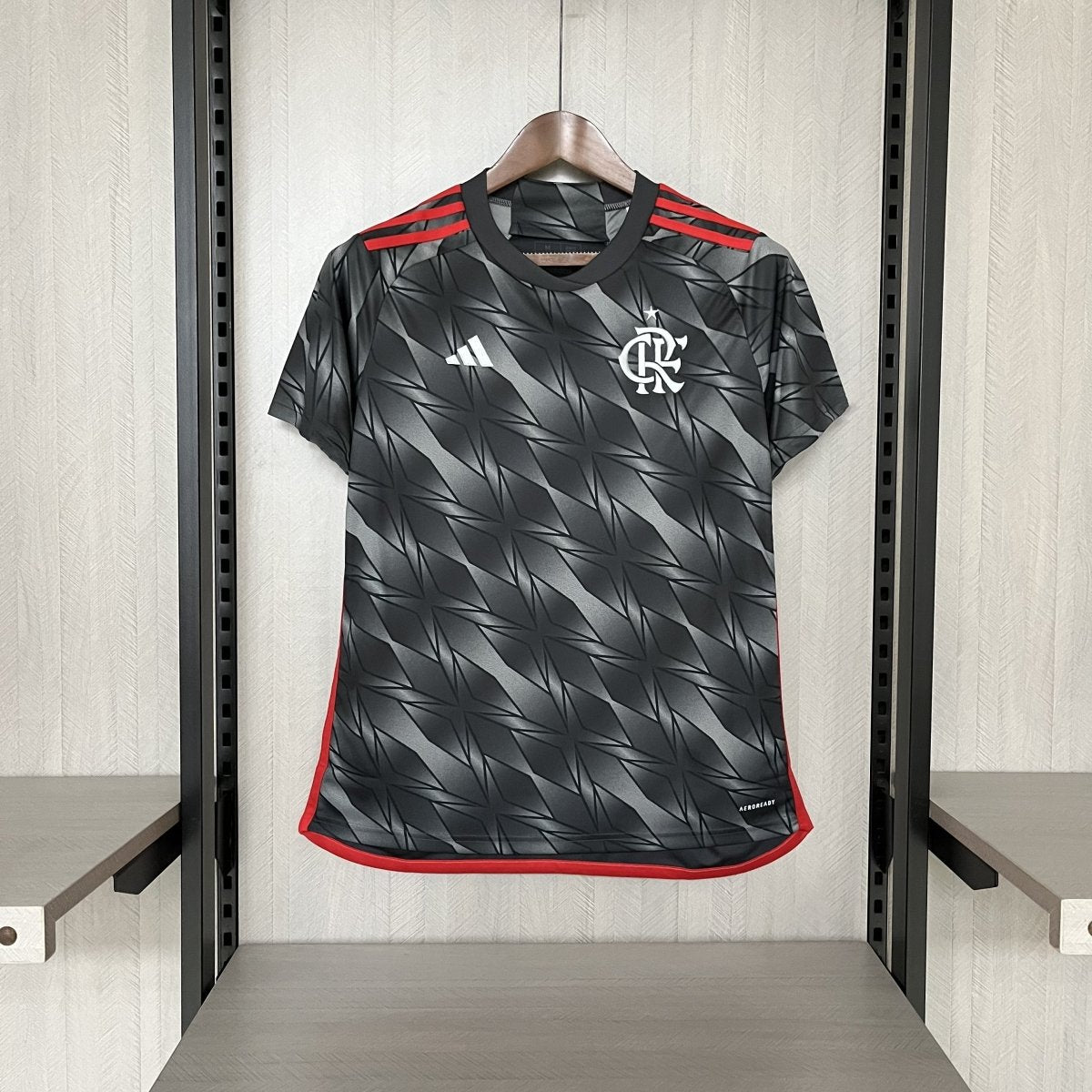 Camisa Flamengo III 24 Adidas - Cinza - (Feminina) - DA Sports Oficial
