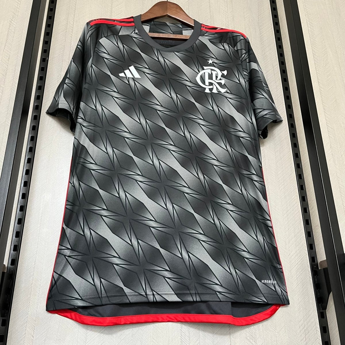 Camisa Flamengo III 24/25 Adidas Masculina - Cinza - DA Sports Oficial