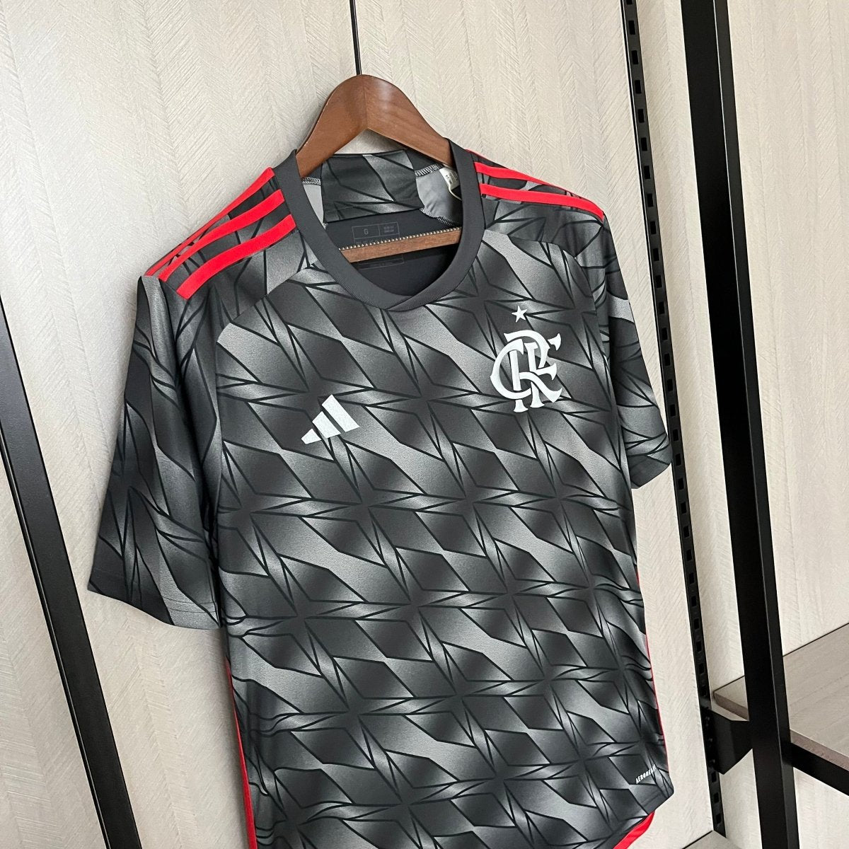 Camisa Flamengo III 24/25 Adidas Masculina - Cinza - DA Sports Oficial