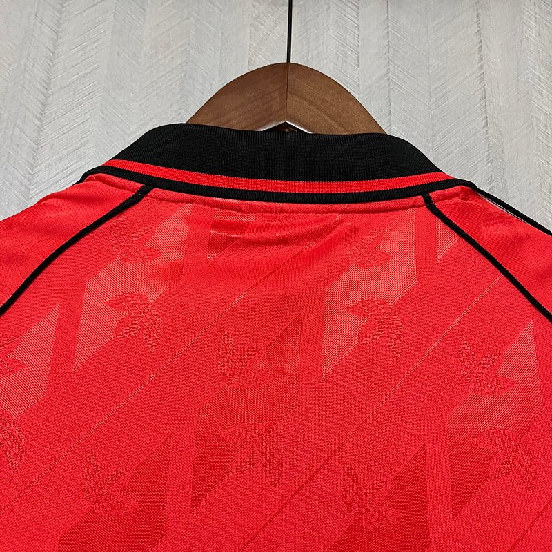 Camisa Flamengo Lifestyle 24/25 - Vermelho - (Feminina) - DA Sports Oficial