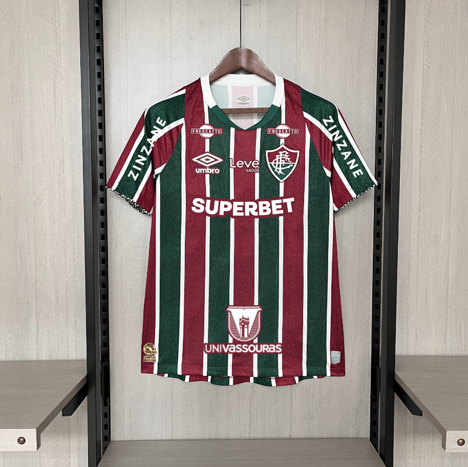 Camisa Fluminense 24/25 l Tricolor Umbro (Com todos patrocinadores) - DA Sports Oficial