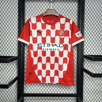 Camisa Girona I 24/25 Puma - Vermlha e Branco - DA Sports Oficial