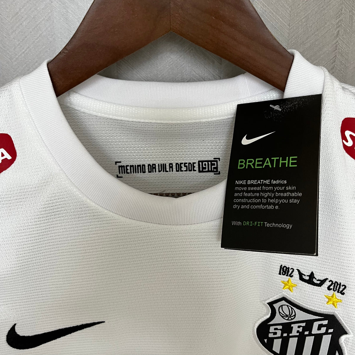 Camisa Infantil Retrô do Santos Home 2012
