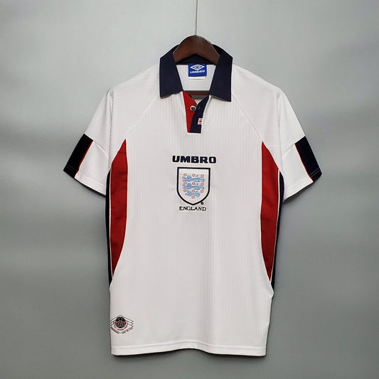 Camisa Inglaterra Titular 98/99 - Versão Retro - DA Sports Oficial