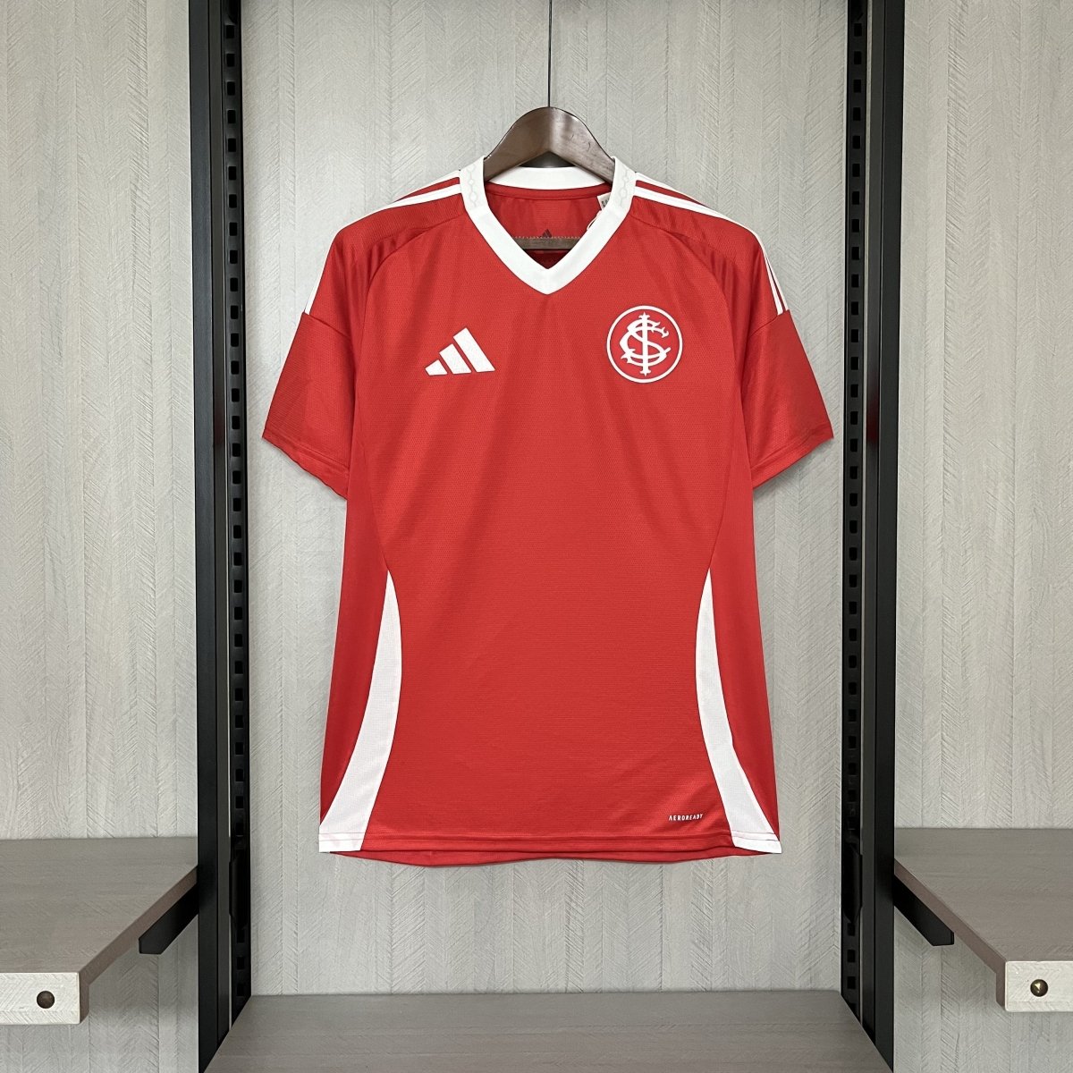 Camisa Internacional I 25/26 s/n Torcedor Adidas Masculina - Vermelho - DA Sports Oficial
