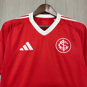 Camisa Internacional I 25/26 s/n Torcedor Adidas Masculina - Vermelho - DA Sports Oficial