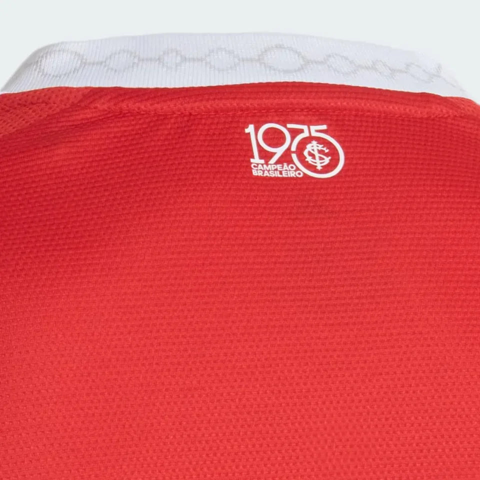 Camisa Internacional I 25/26 s/n Torcedor Adidas Masculina - Vermelho - DA Sports Oficial