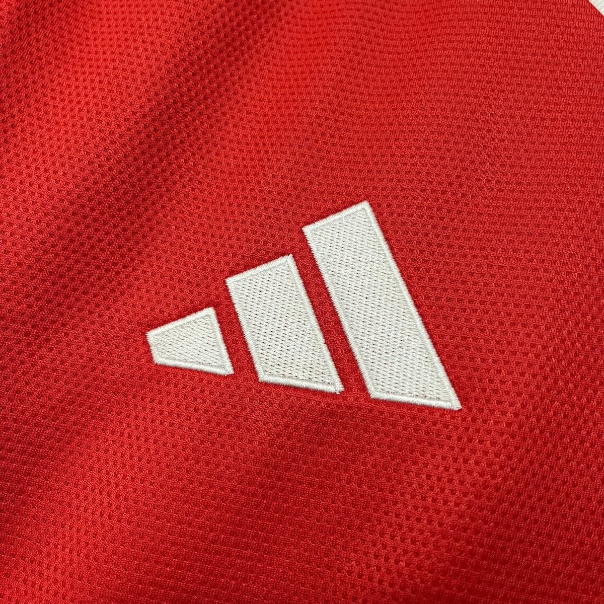 Camisa Internacional I 25/26 s/n Torcedor Adidas Masculina - Vermelho - DA Sports Oficial