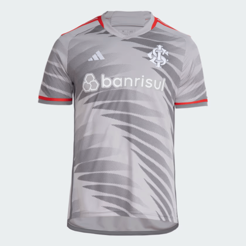 Camisa Internacional III 24/25 Adidas - Cinza - DA Sports Oficial
