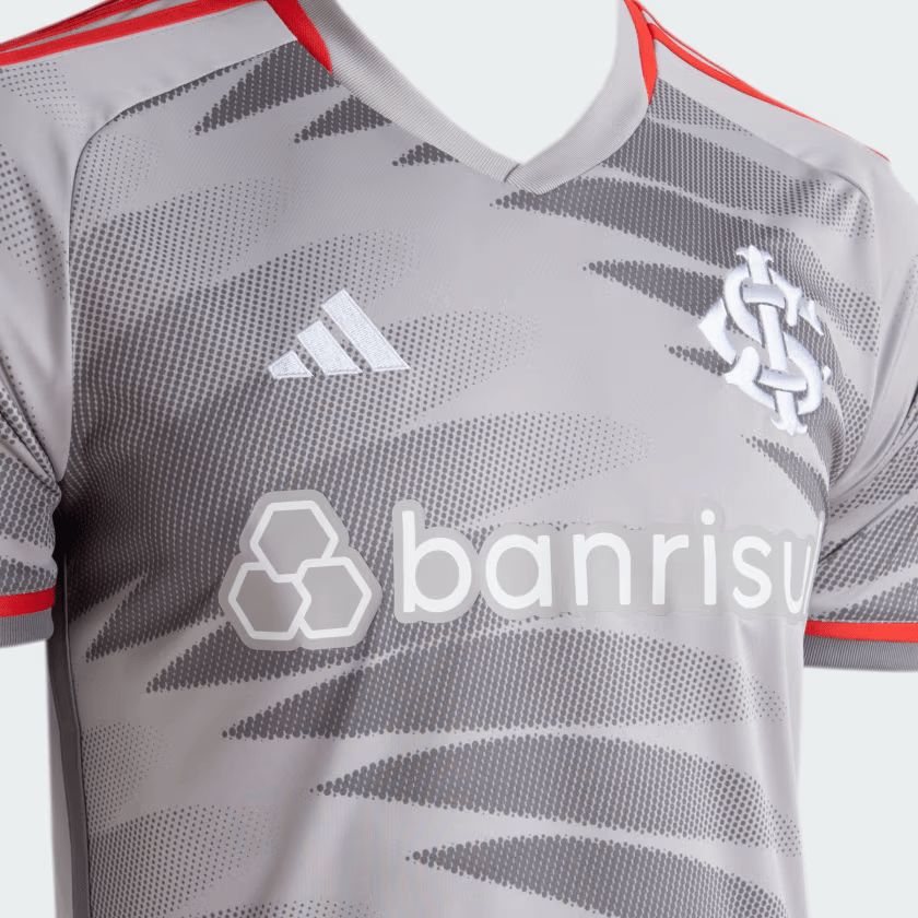 Camisa Internacional III 24/25 Adidas - Cinza - DA Sports Oficial