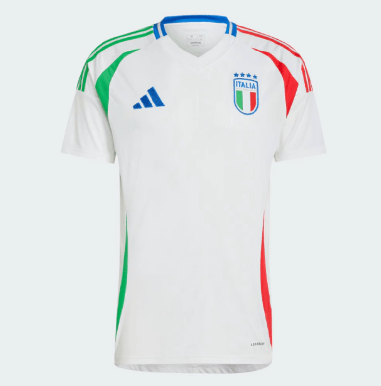 Camisa Itália Home 24/25 s/n° Adidas - Branca - (Feminina) - DA Sports Oficial