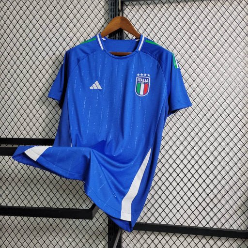 Camisa Itália Home 24/25 s/n° Torcedor Adidas Masculino - Azul - DA Sports Oficial