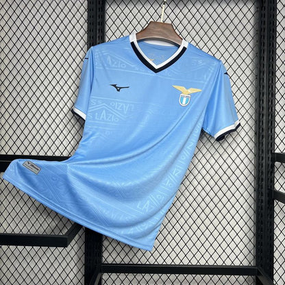 Camisa Lazio Home 24/25 Mizuno - Azul - DA Sports Oficial