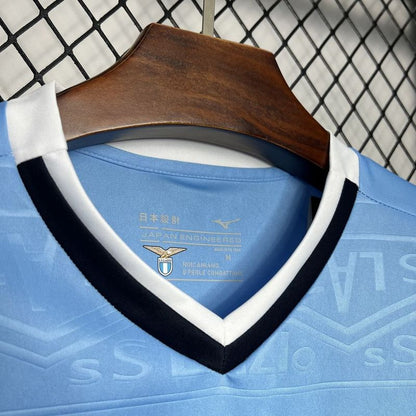 Camisa Lazio Home 24/25 Mizuno - Azul - DA Sports Oficial