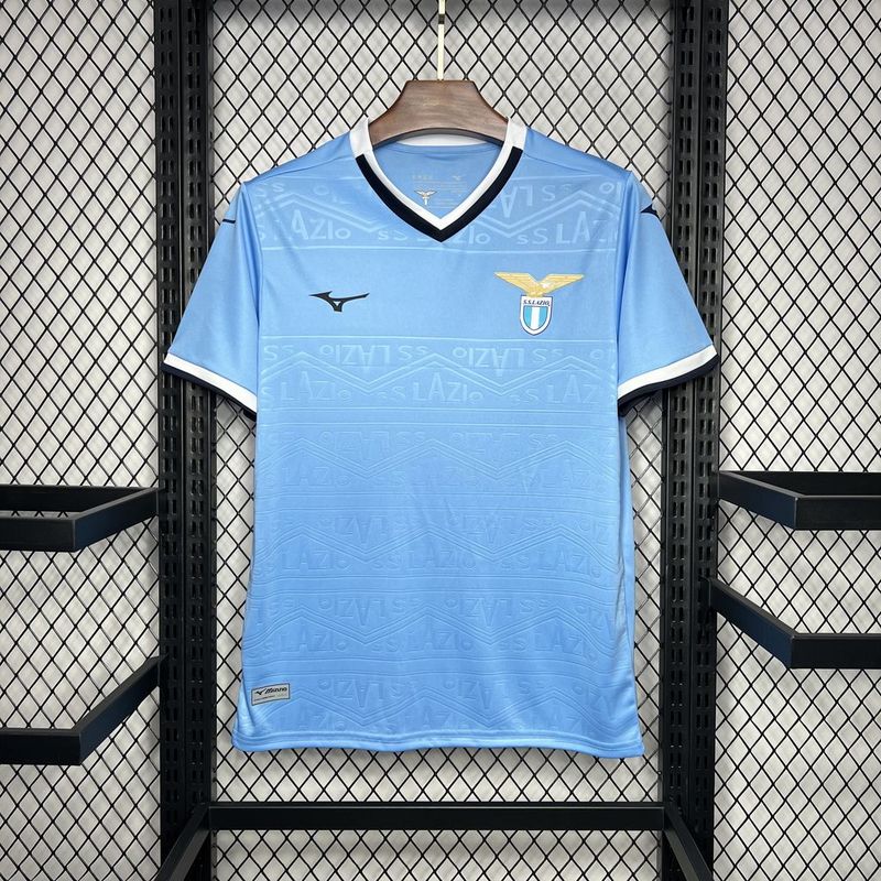 Camisa Lazio Home 24/25 Mizuno - Azul - DA Sports Oficial