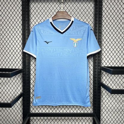 Camisa Lazio Home 24/25 Mizuno - Azul - DA Sports Oficial