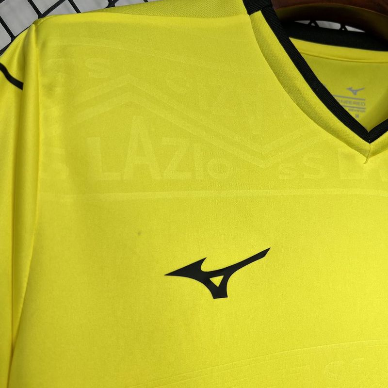 Camisa Lazio III 24/25 Mizuno - Amarelo - DA Sports Oficial