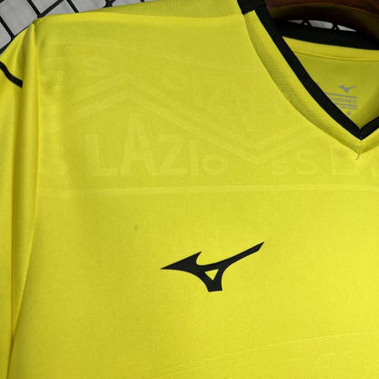 Camisa Lazio III 24/25 Mizuno - Amarelo - DA Sports Oficial