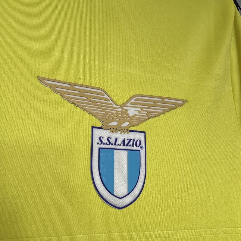 Camisa Lazio III 24/25 Mizuno - Amarelo - DA Sports Oficial