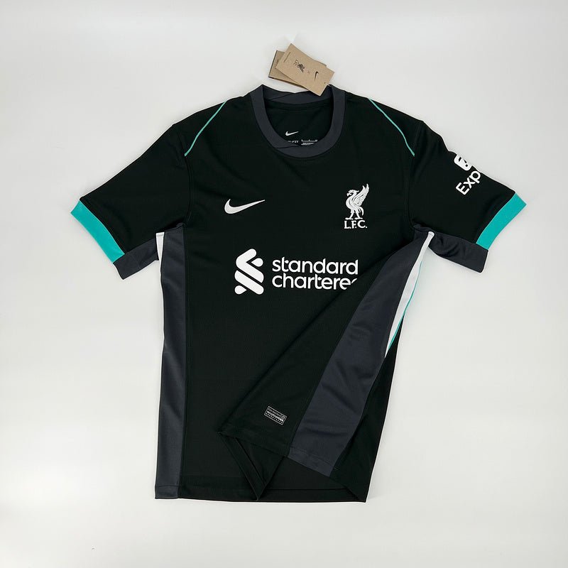 Camisa Liverpool Fora 24/25 Masculina - Preta - DA Sports Oficial