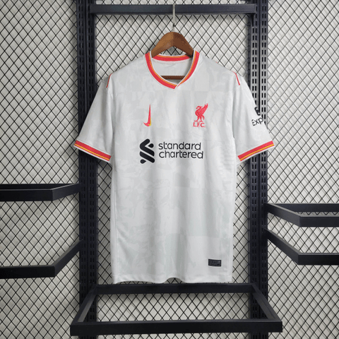 Camisa Liverpool I 24/25 Nike - Branca - DA Sports Oficial