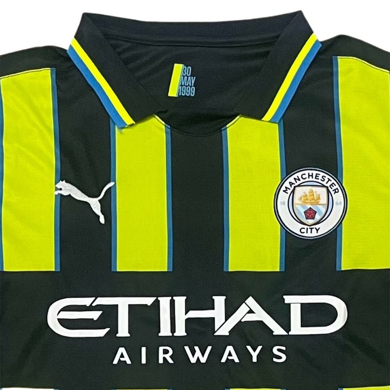 Camisa Manchester City 24/25 Verde e preta - DA Sports Oficial
