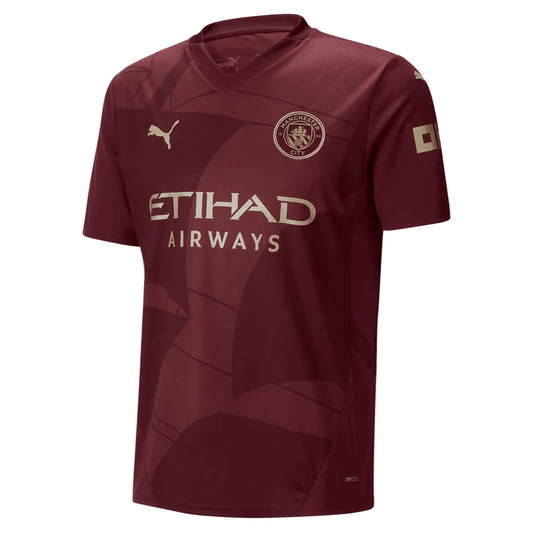 Camisa Manchester City Treino 24/25 Vinho - DA Sports Oficial