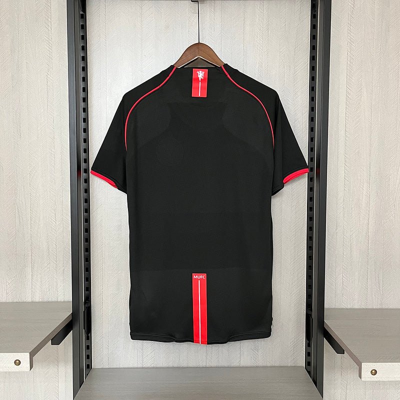 Camisa Manchester United 2007/08 - Retrô Masculino - Preta - DA Sports Oficial