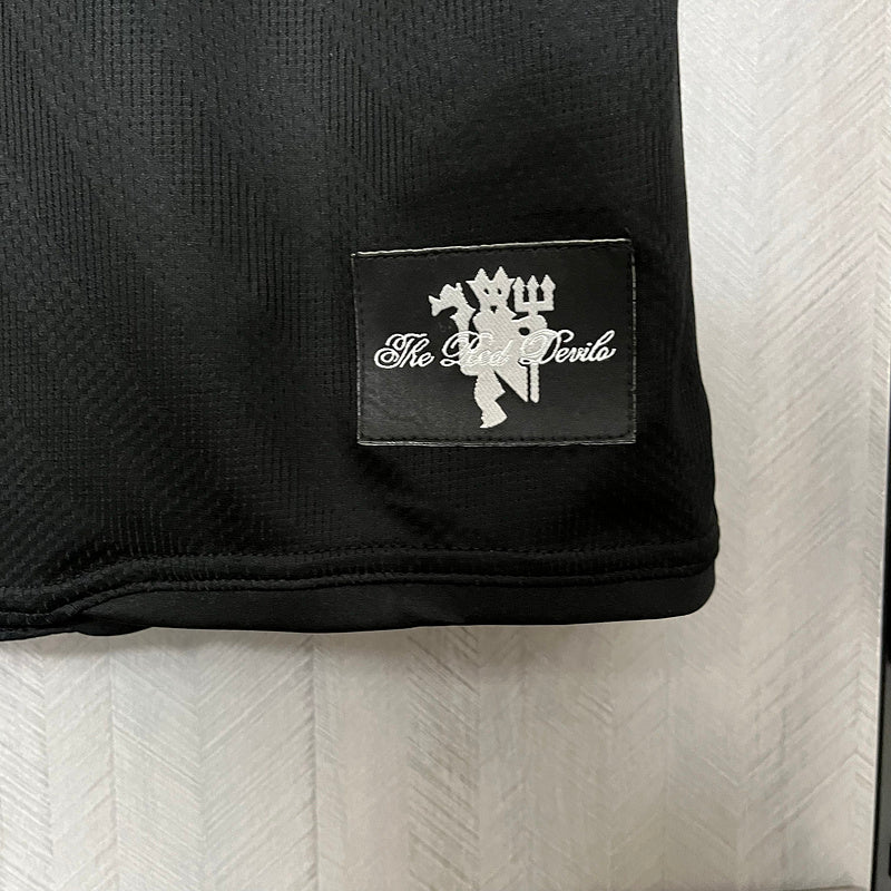 Camisa Manchester United 2007/08 - Retrô Masculino - Preta - DA Sports Oficial