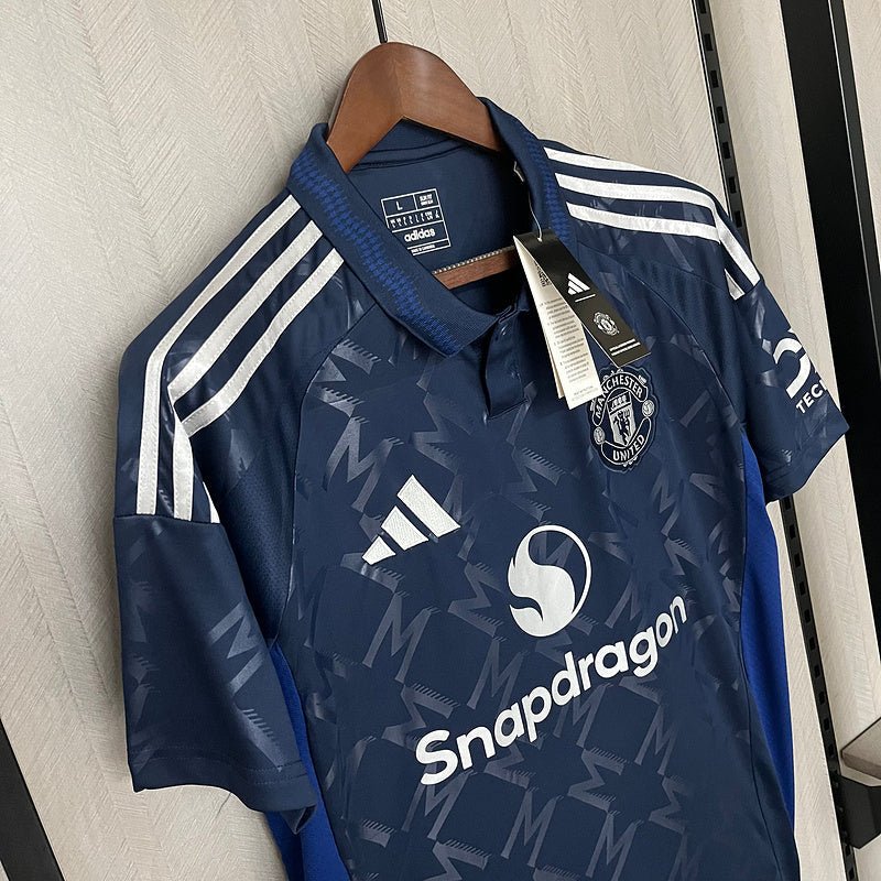 Camisa Manchester United Azul Away II 2024/25 Masculina - DA Sports Oficial