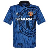 Camisa Manchester United Retro 1992/93 II Azul Umbro - DA Sports Oficial